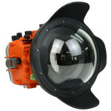 [a7siii-v10-dp90a8] Sea Frogs Salted Line Underwater Camera Housing for Sony A7SIII with V10 Dome Port
