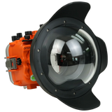 [a7siii-v10-dp90g8] Sea Frogs Salted Line Underwater Camera Housing for Sony A7SIII with V10 Dome Port