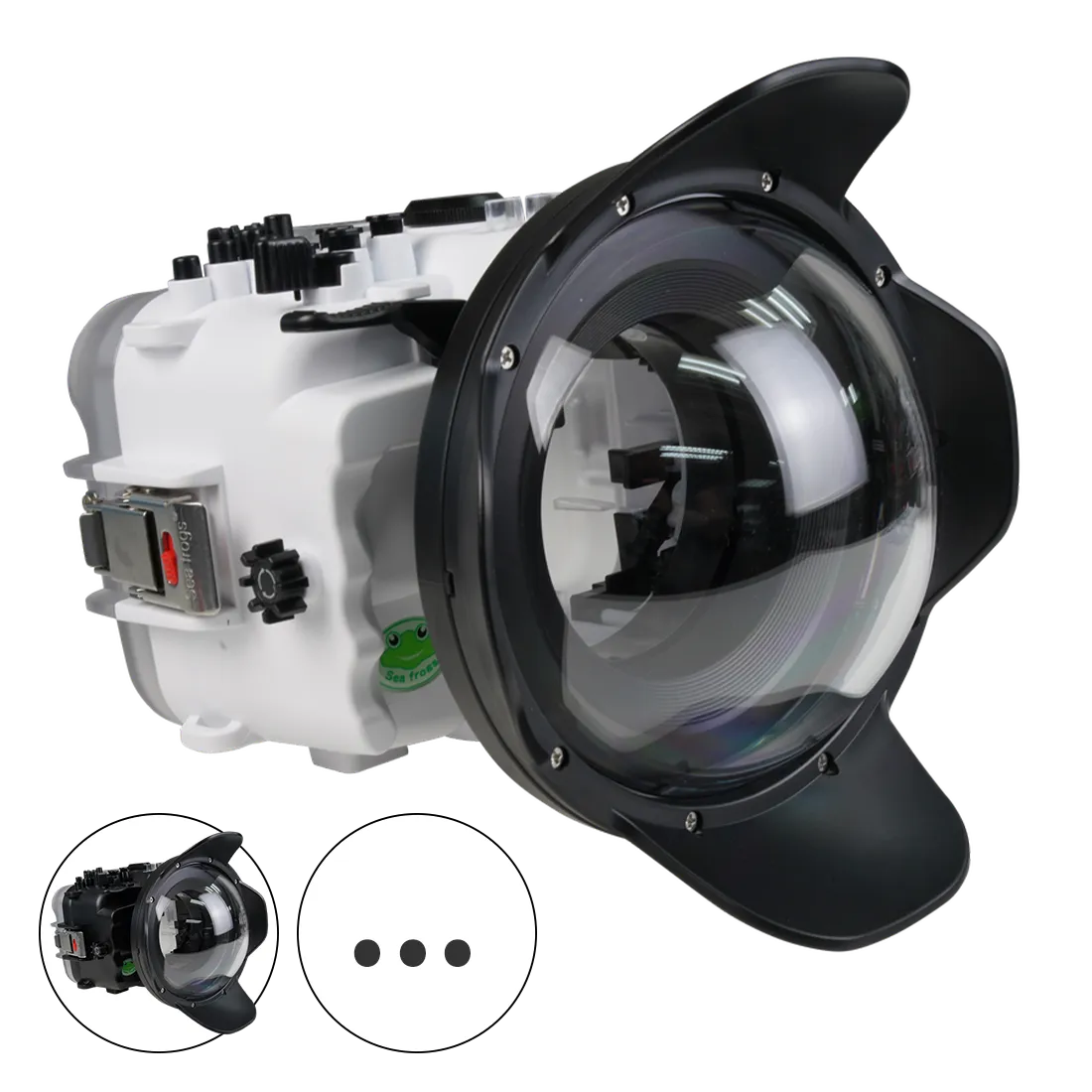 Salted Line Sea Frogs Housing for Sony FX3/FX30|HDMI|V1 Dome Port