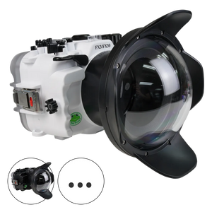 [fx3-fx30-v10-dp90a6] Sea Frogs Salted Line Underwater Camera Housing for Sony FX3/FX30 with HDMI 2.0 Support with V10 Dome Port