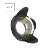 [sfdp67a4ww0] Sea Frogs Wide Angle Correctional Wet W0 4" Acrylic Dome Ports (67mm Round Adapter) for Underwater Camera Housings
