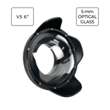 [sfdp80g6v5] Sea Frogs V5 6" Optical Glass Dome Ports  for Underwater Camera Housings