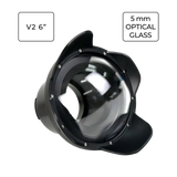 [sfdp90g6v2] Sea Frogs V2 6" Optical Glass Dome Ports  for Underwater Camera Housings
