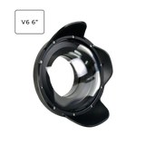 [sldp80a6v6] Sea Frogs Salted Line V6 6" Acrylic Dome Ports  for Underwater Camera Housings