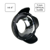 [sldp80g6v6] Sea Frogs Salted Line V6 6" Optical Glass Dome Ports  for Underwater Camera Housings