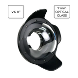 [sldp80g8v6] Sea Frogs Salted Line V6 8" Optical Glass Dome Ports  for Underwater Camera Housings