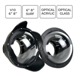 Sea Frogs V10 Dome Ports with 61mm Extension Ring