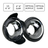 [v5] Sea Frogs V5 6" Acrylic Dome Ports  for Underwater Camera Housings