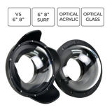 Sea Frogs V5 Dome Ports with 55mm Extension Ring