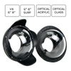 [v6] Sea Frogs Salted Line V6 6" Acrylic Dome Ports  for Underwater Camera Housings