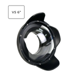 Sea Frogs V5 Dome Ports with 55mm Extension Ring