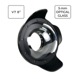 Sea Frogs V7 Dome Ports with 37mm Extension Ring