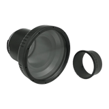 [09-sffp90l6u] Sea Frogs 6" Optical Glass Flat Long Port for Canon Fujifilm Sony Housings