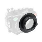 [10-sffp90ss67] Sea Frogs 67mm Optical Glass Flat Super Short Port for Fujifilm Sony Housings