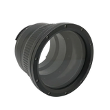 [55-kdfp80l4] KitDive Salted Line 4'' Optical Glass Flat Long Port for Sony A6xxx Salted Line Housing