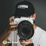 [56-kdfp80xl4] KitDive 4" Optical Glass Flat Ports for Sony A6xxx Salted Line Housing for Sony Housings