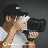 [56-kdfp80xl4] KitDive 4" Optical Glass Flat Ports for Sony A6xxx Salted Line Housing for Sony Housings