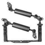 [sfha-sltralt2barcl] Salted Line Lightweight Aluminium Tray for Underwater Camera Housings with Arms and Clamps Bundle