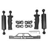 [sfha-sltralt2barcl] Salted Line Lightweight Aluminium Tray for Underwater Camera Housings with Arms and Clamps Bundle