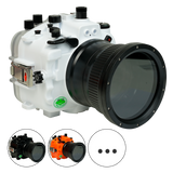 Sea Frogs Salted Line Underwater Camera Housing for Sony A1 with 4'' Glass Flat Port