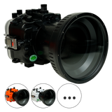 Sea Frogs Salted Line Underwater Camera Housing for Sony A1 with 6'' Glass Flat Port