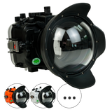 Sea Frogs Salted Line Underwater Camera Housing for Sony A1 with V10 Dome Port