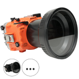 Salted Line Underwater Camera Housing for Sony A6700 with 6'' Glass Flat Port