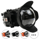 Salted Line Underwater Camera Housing for Sony A6700 with V10 Dome Port
