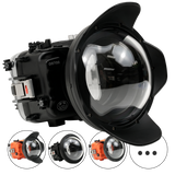 Salted Line Underwater Camera Housing for Sony A6700 with V7 Dome Port