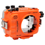 Salted Line Sea Frogs Underwater Camera Housing for Sony A6500/A6400/A6300/A6100/A6000 with 4'' Glass Flat Port