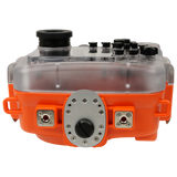 Salted Line Sea Frogs Underwater Camera Housing for Sony A6500/A6400/A6300/A6100/A6000 with 67mm Thread Glass Flat Port