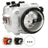 Salted Line Sea Frogs Underwater Camera Housing for Sony A6500/A6400/A6300/A6100/A6000 with V0 Dome Port