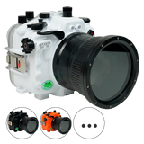 Salted Line Sea Frogs Underwater Camera Housing for Sony A7III/A7RIII with 4'' Glass Flat Port