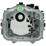 Salted Line Sea Frogs Underwater Camera Housing for Sony A7III/A7RIII with 67mm Thread Glass Flat Port