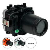 Salted Line Sea Frogs Underwater Camera Housing for Sony A7III/A7RIII with 67mm Thread Glass Flat Port