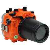 Salted Line Sea Frogs Underwater Camera Housing for Sony A7III/A7RIII with 67mm Thread Glass Flat Port
