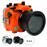 Salted Line Sea Frogs Underwater Camera Housing for Sony A7III/A7RIII with 4'' Glass Flat Port