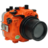 Salted Line Sea Frogs Underwater Camera Housing for Sony A7III/A7RIII with 67mm Thread Glass Flat Port