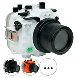 Salted Line Sea Frogs Underwater Camera Housing for Sony A7III/A7RIII with 67mm Thread Glass Flat Port