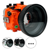 Salted Line Sea Frogs Underwater Camera Housing for Sony A7III/A7RIII with 6'' Glass Flat Port