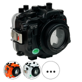 Salted Line Sea Frogs Underwater Camera Housing for Sony A7III/A7RIII with 67mm Thread Glass Flat Port