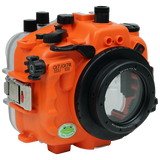 Salted Line Sea Frogs Underwater Camera Housing for Sony A7III/A7RIII with 67mm Thread Glass Flat Port