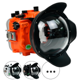 Salted Line Sea Frogs Underwater Camera Housing for Sony A7III/A7RIII with V7 Dome Port