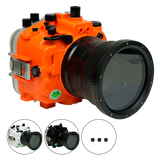 Salted Line Underwater Camera Housing for Sony A7IV with 4'' Glass Flat Port