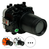 Salted Line Underwater Camera Housing for Sony A7IV with 67mm Thread Glass Flat Port