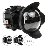 Salted Line Underwater Camera Housing for Sony A7RV/A7V with V10 Dome Port