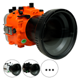 Salted Line Sea Frogs Underwater Camera Housing for Sony A7SIII with 6'' Glass Flat Port