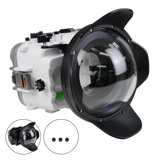 Salted Line Sea Frogs Underwater Camera Housing for Sony FX3/FX30 with HDMI Support with V1 Dome Port
