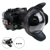 Salted Line Sea Frogs Underwater Camera Housing for Sony FX3/FX30 with HDMI Support with V2 Dome Port