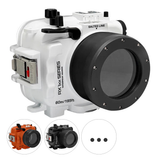 Salted Line Underwater Camera Housing for Sony DSC-RX100 with 67mm Flat Port